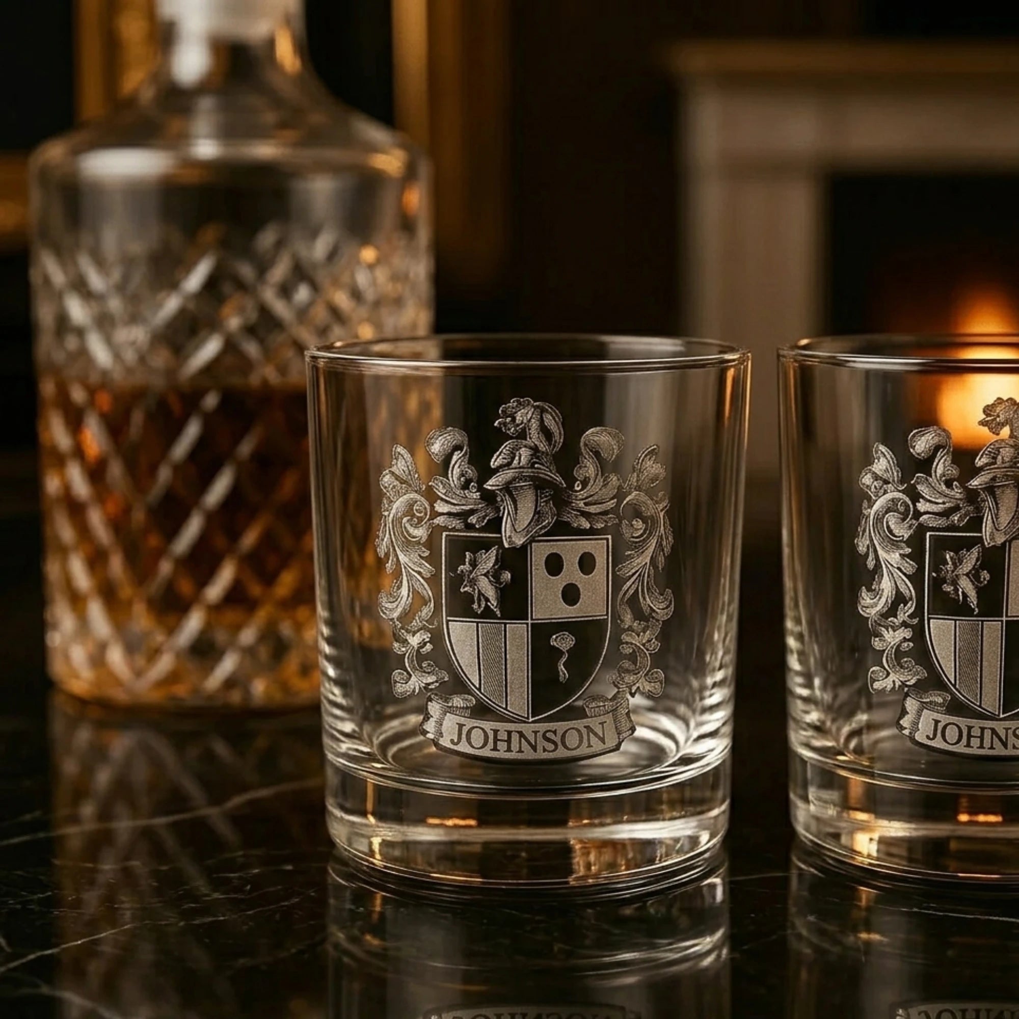 Custom Engraved Whiskey Glass