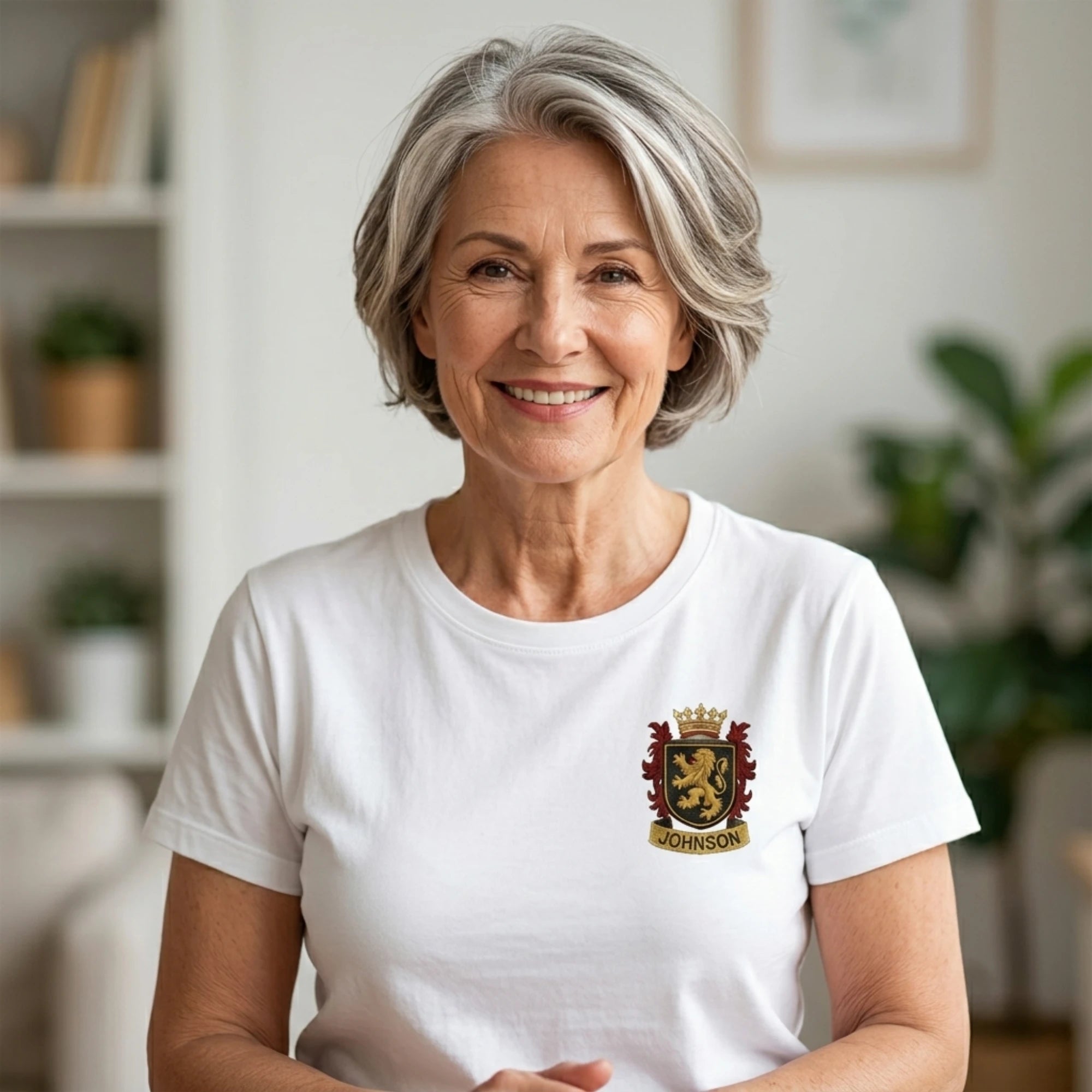 Family Crest Tee Detail